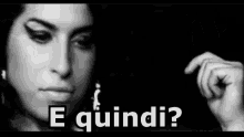 E Quindi Allora Che Vuoi Dire Continua Amy Winehouse GIF - So What So What Do You Mean GIFs