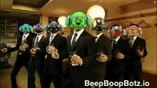 Beepboopbotz Suits GIF - Beepboopbotz Suits Syncronized GIFs