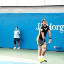 Feliciano Lopez Serve And Volley GIF - Feliciano Lopez Serve And Volley Tennis GIFs