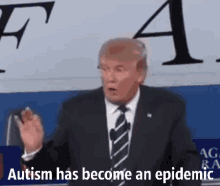 trump autism epidemic