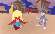 Yosemite Sam Bugs Bunny GIF - Yosemite Sam Bugs Bunny Looney Tunes GIFs