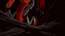 a cartoon drawing of a robot with smoke coming out of it 's mouth