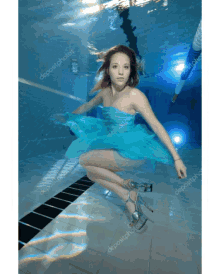Underwater Model GIF