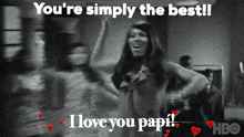 I Love You Papi Tina Turner GIF