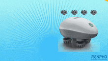renpho empower your wellness advertisement with a white device