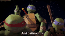 Tmnt Leonardo GIF - Tmnt Leonardo And Bathrooms GIFs
