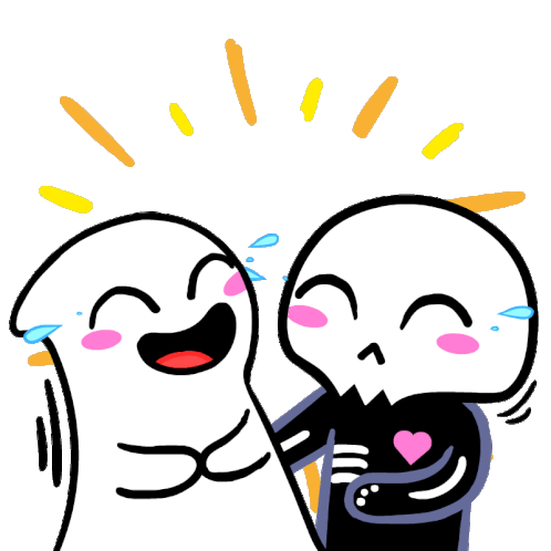 Couple Laugh Sticker - Couple Laugh Laughing Stickers
