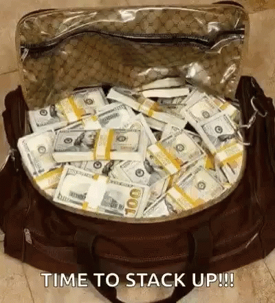 Money Rich GIF - Money Rich Bag Full Of Money - Discover & Share GIFs