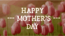 Happy Mothers Day Tulips GIF - Happy Mothers Day Tulips Flowers GIFs
