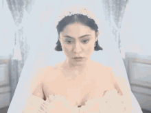 Rosa Salazar Wedding Season GIF