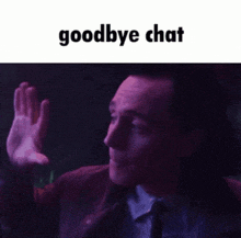 Goodbye Chat Loki GIF