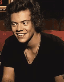 Smile Interview GIF - Smile Interview Harry Styles GIFs