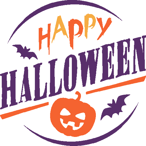 Happy Halloween Halloween Party Sticker - Happy Halloween Halloween Party Joypixels Stickers
