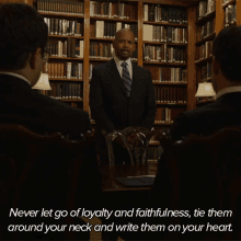 Never Let Go Of Loyalty And Faithfulness Julius Cain GIF - Never Let Go Of Loyalty And Faithfulness Julius Cain The Good Fight GIFs