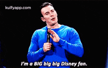 I'M A Big Big Blg Disney Fan..Gif GIF - I'M A Big Big Blg Disney Fan. Person Human GIFs