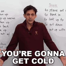 Youre Gonna Get Cold Benjamin GIF - Youre Gonna Get Cold Benjamin Engvid GIFs