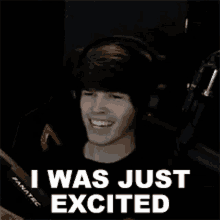 I Was Just Excited Casey Kirwan GIF - I Was Just Excited Casey Kirwan I Was Just Hyped Up GIFs
