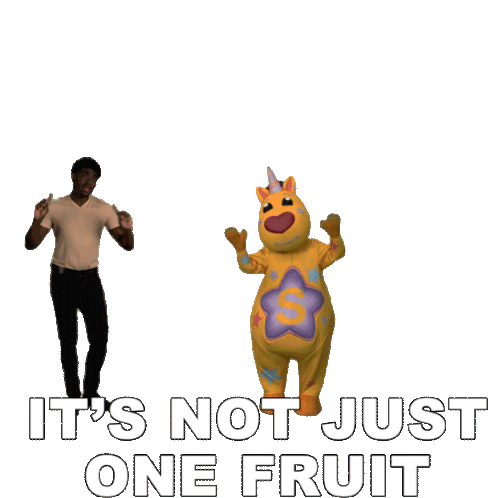 Its Not Just One Fruit The Wiggles Sticker - Its Not Just One Fruit The Wiggles Were All Fruit Salad Song Stickers