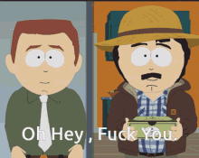 Oh Hey Fuck You South Park GIF - Oh Hey Fuck You South Park Randy Marsh GIFs