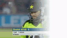 Duckridi Shahid Afridi GIF - Duckridi Shahid Afridi Cricketer GIFs