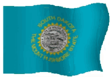 South Dakota Flag GIF