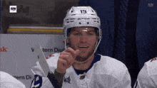 Toronto Maple Leafs Calle Jarnkrok GIF - Toronto Maple Leafs Calle Jarnkrok Thumbs Up GIFs