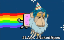 Layc Lazy Ape Yacht Club GIF - Layc Lazy Ape Yacht Club Naked Apes GIFs