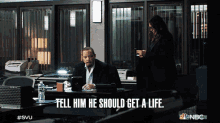 Tell Him He Should Get A Life Odafin Tutuola GIF - Tell Him He Should Get A Life Odafin Tutuola Law And Order Special Victims Unit GIFs