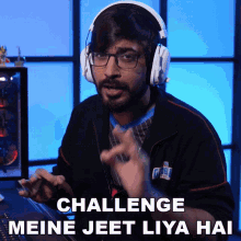 Challenge Meine Jeet Liya Hai Mohit Israney GIF - Challenge Meine Jeet Liya Hai Mohit Israney Global Esports GIFs