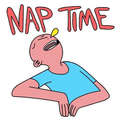 Nap Lazy Sticker - Nap Lazy Drawing Stickers