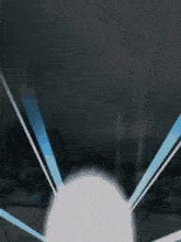 a shadow of a person is flying through the air