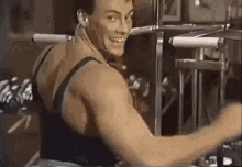 Jean Claude Van Damme Splits GIF - Jean Claude Van Damme Splits Butt GIFs