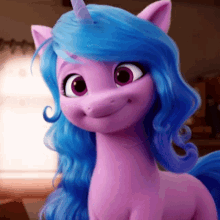 Smile Izzy Moonbow GIF - Smile Izzy Moonbow My Little Pony A New Generation GIFs
