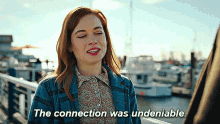 The Connection Was Undeniable Connection GIF - The Connection Was Undeniable Connection Zoey Clarke GIFs