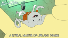A Literal Matter Of Life And Death Shermy GIF