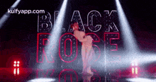 Urvashi Rautela  Blackrose Step.Gif GIF - Urvashi Rautela Blackrose Step Black Rose Dance GIFs