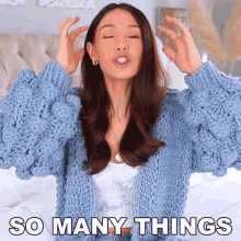 So Many Things Shea Whitney GIF - So Many Things Shea Whitney Theres A Lot GIFs