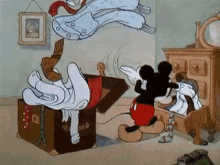 Mickey Mouse Disney GIF - Mickey Mouse Disney Packing GIFs