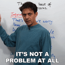 It'S Not A Problem At All Benjamin GIF - It'S Not A Problem At All Benjamin Engvid GIFs