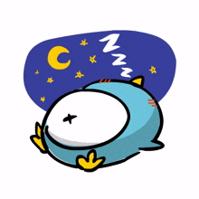 animal penguin cute sleep good night