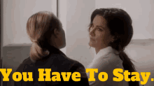 Station19 Carina Deluca GIF - Station19 Carina Deluca You Have To Stay GIFs