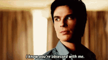 Obsessed With Me The Vampire Diaries GIF - Obsessed With Me The Vampire Diaries Tvd GIFs