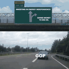 Investing In Energy Independence Giving Money To Big Oil GIF - Investing In Energy Independence Giving Money To Big Oil Gop Fail GIFs