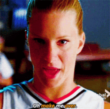 glee brittany pierce oh make me over makeover heather morris