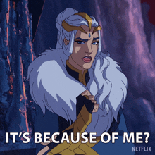 It'S Because Of Me Evil-lyn GIF - It'S Because Of Me Evil-lyn Masters Of The Universe Revolution GIFs