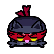 ninja cat night waiting calm ninja cat night waiting calm