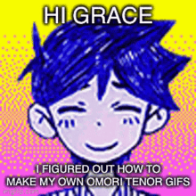 Omori Hero Omori GIF - Omori Hero Omori Hi Grace GIFs