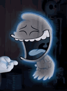 Goofball The Goofy Cartoon Ghost Brain Dump GIF - Goofball The Goofy Cartoon Ghost Goofball Brain Dump GIFs
