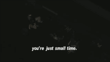 Gtagif Gta One Liners GIF - Gtagif Gta One Liners Youre Just Small Time GIFs