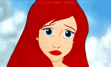 Sad Ariel GIF - Sad Ariel Little Mermaid GIFs